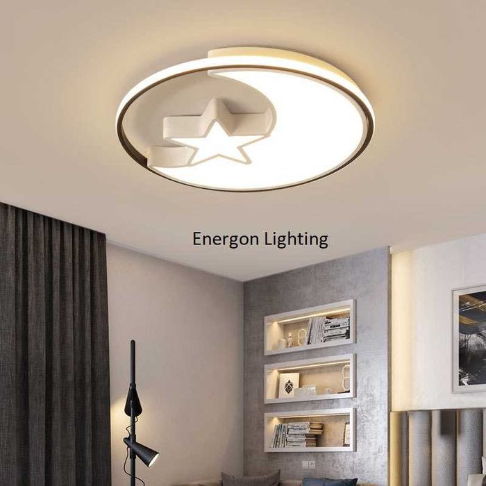 Луксозна LED лампа за ДЕТСКА СТАЯ висок клас плафон Луна