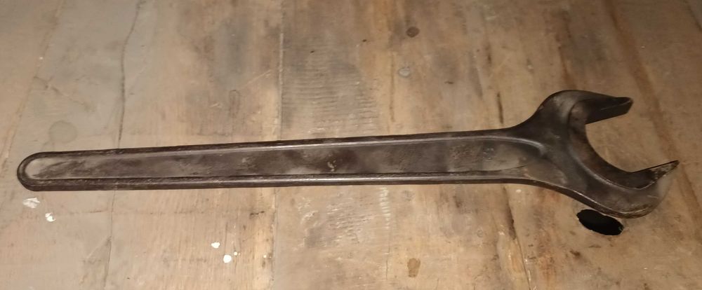 Cheia fixa simpla 55 mm brunata