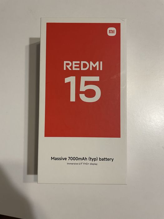 Redmi 15 Midnight Black 6GB RAM 128GB