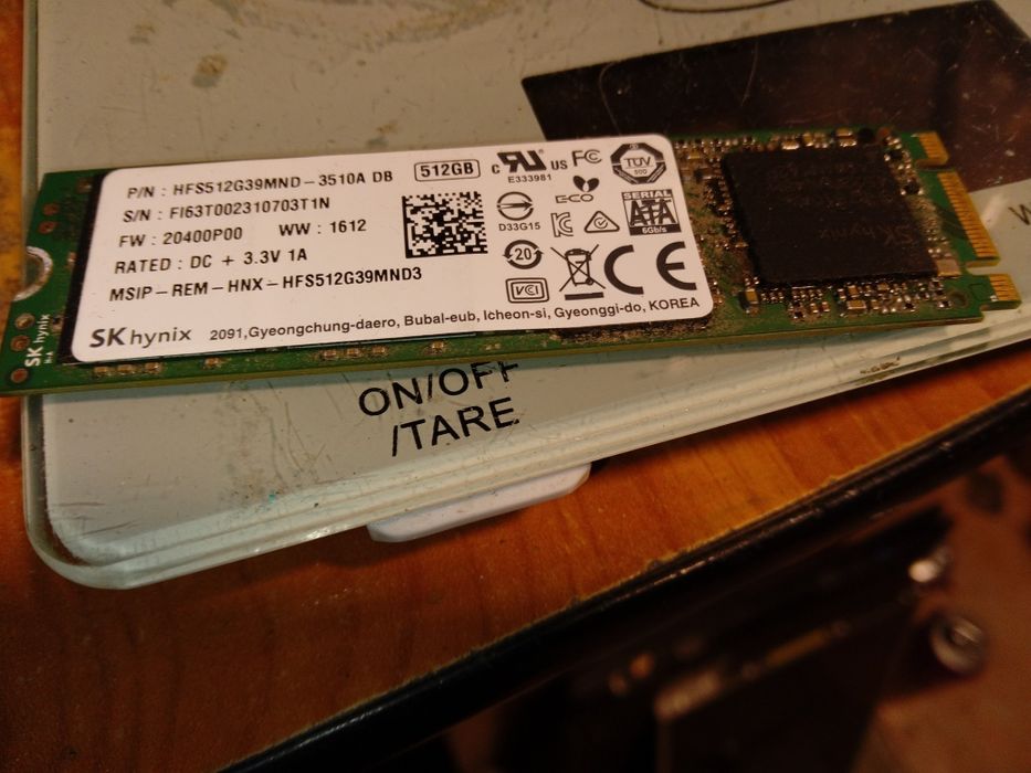 ssd m2 sata ,512 gb