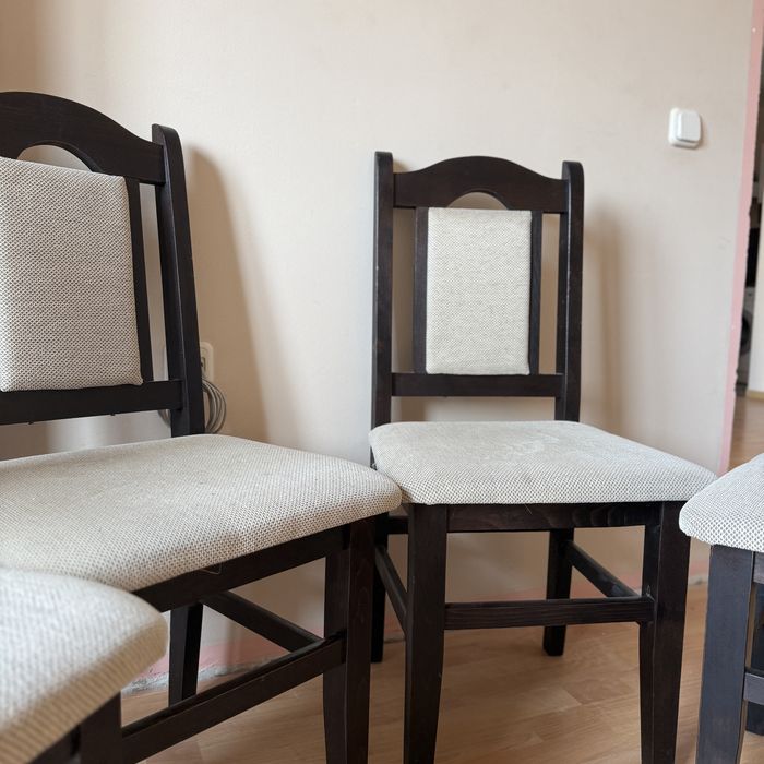 Дървени кухненски столове, трапезария, хол