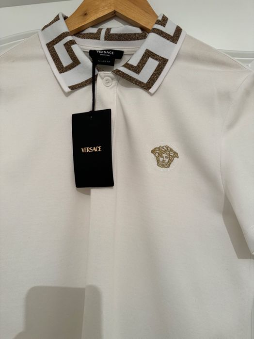 Tricou original polo Versace medusa nou cu eticheta