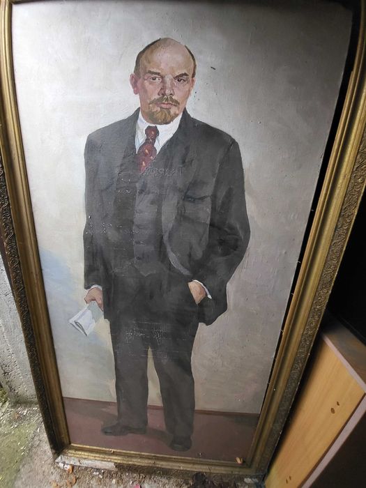 Автентична картина на Ленин