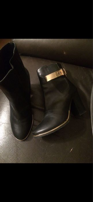 Дамски боти естествена кожа Armani