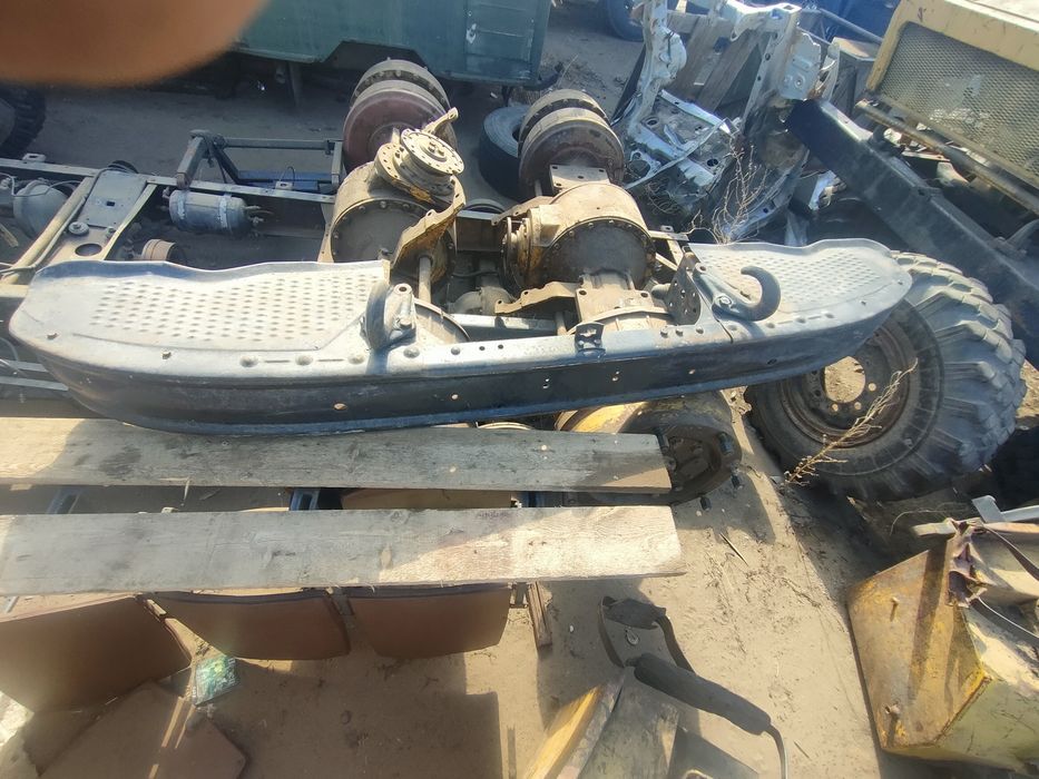 Лебедка ЗИЛ 131, Бампер