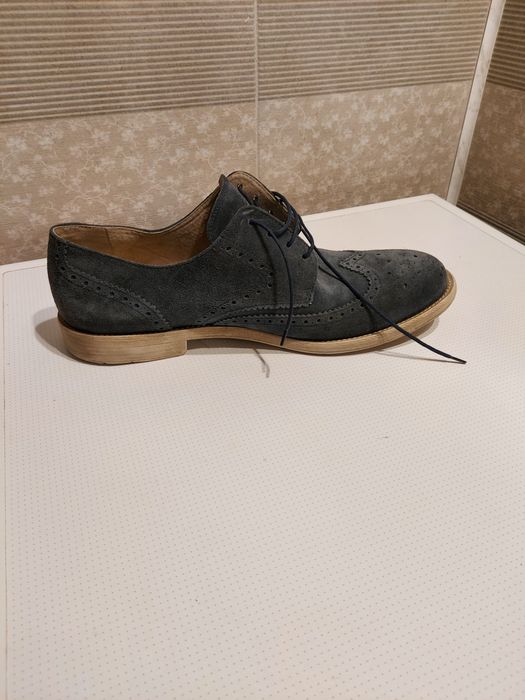 Pantofi piele intoarsa 45