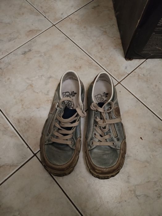 Rieker Кожени спортни обувки, маратонки