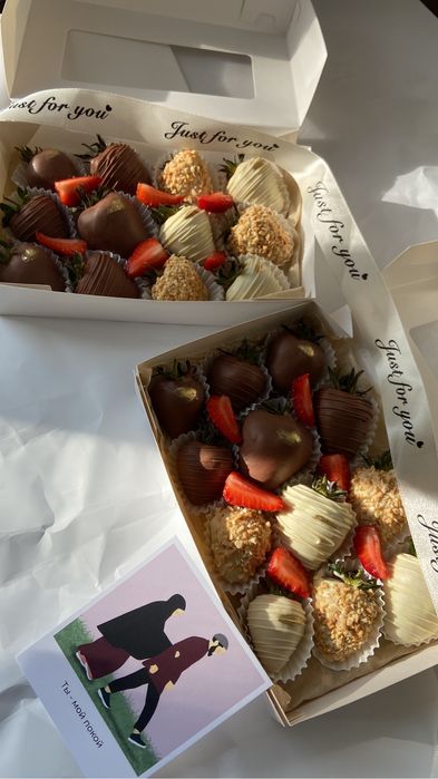 Клубника в шоколаде