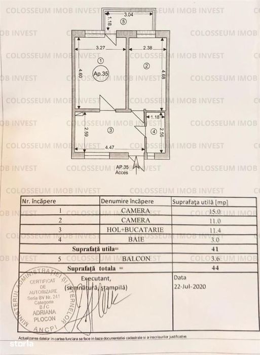 Apartament 2 camere | partial mobilat-zona Grivitei-Onix