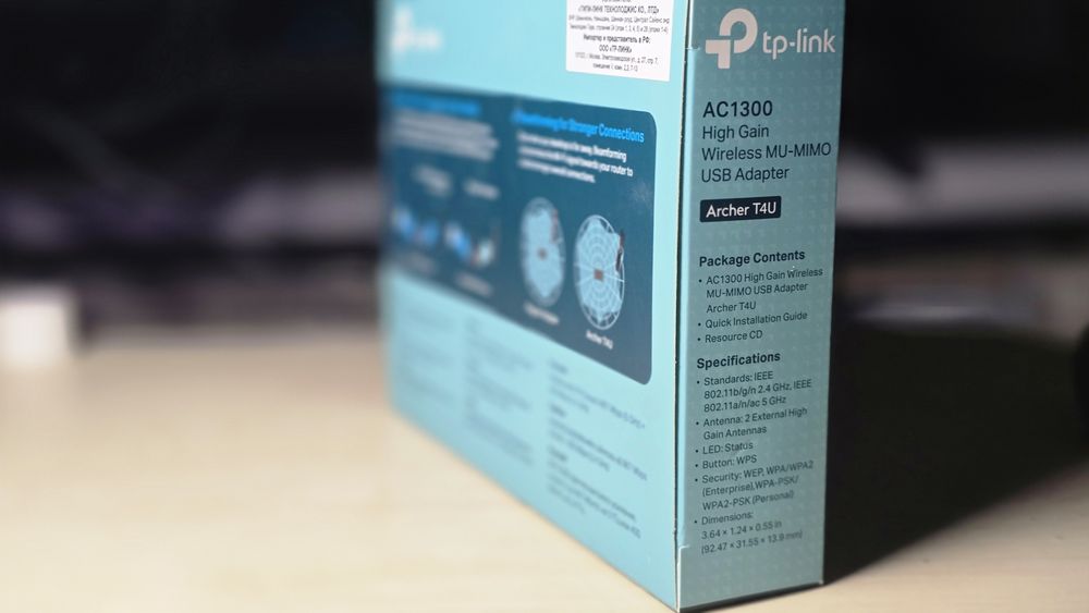 [Продажа] TP-Link AC1300 (Archer T4U)