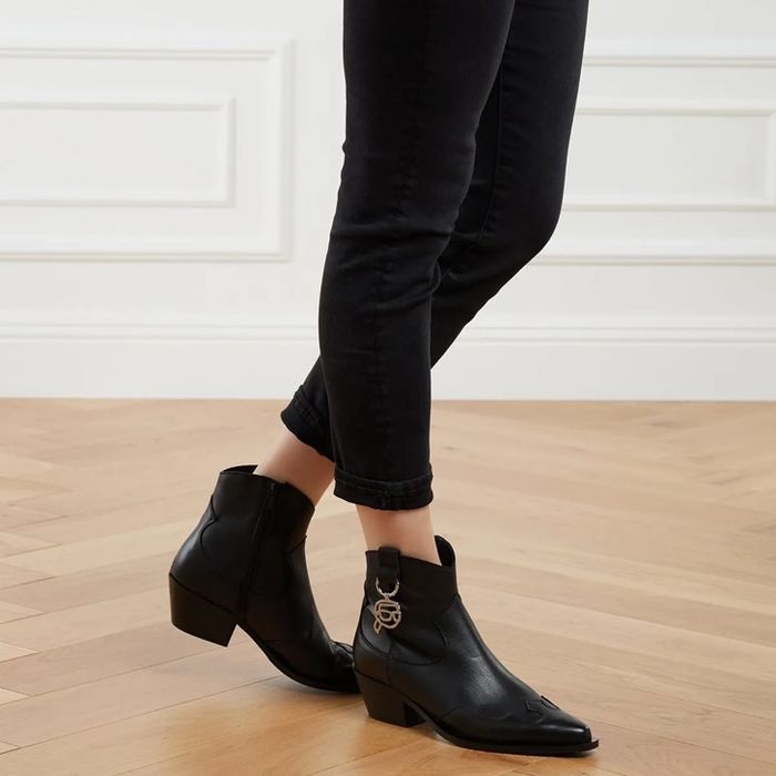 KARL LAGERFELD боти 100% естествена кожа нови