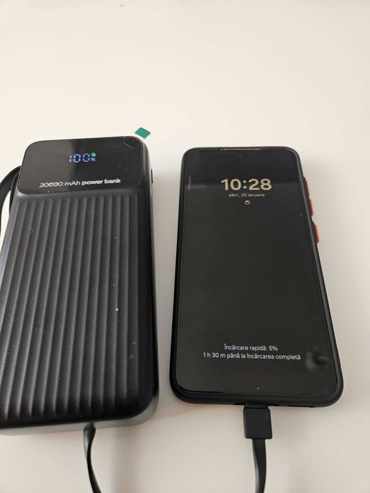 Super PowerBank/baterie externa 20.000 mAh (fast charge)
