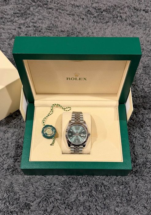 Rolex Datejust 41 мм - зелен циферблат - като нов!