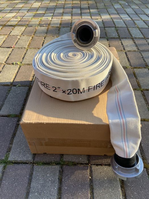 Furtun pompieri profesional 2” 20m EN14540 cu racord – NOU
