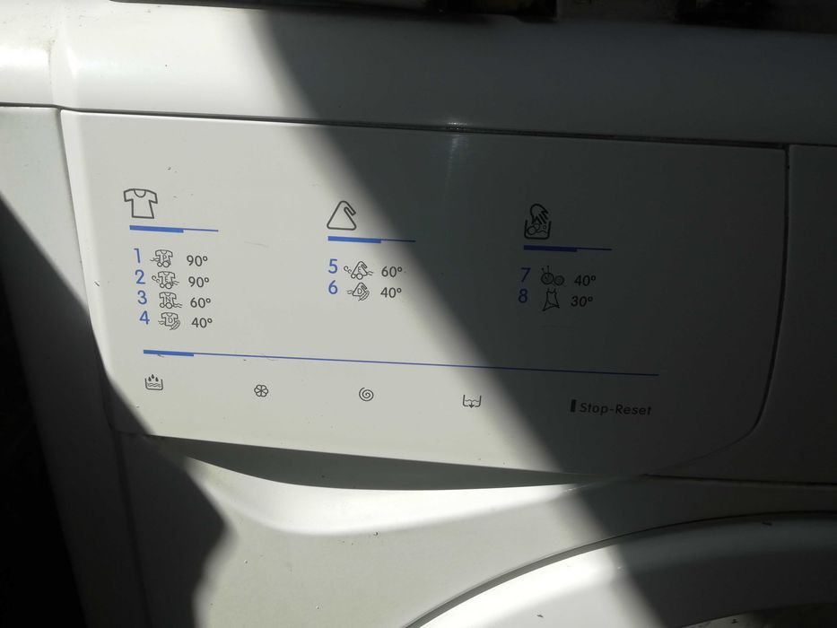 Indesit WI102 пералня на части