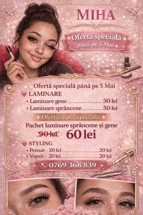 Laminare sprancene /gene