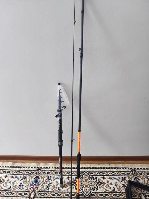 Продам спининг и карповиг телескопически  фирмы Каида