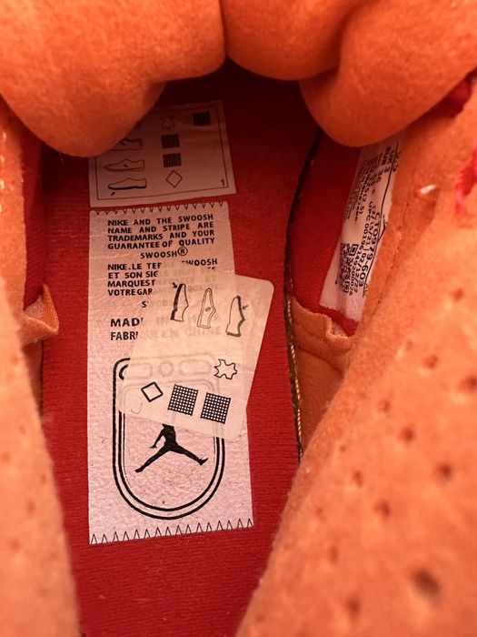 W Air Jordan 1 Zoom Air Cmft Fire Red Hot Curry,marime 36