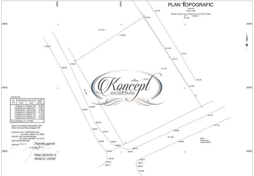Teren cu Certificat de Urbanism pentru duplex