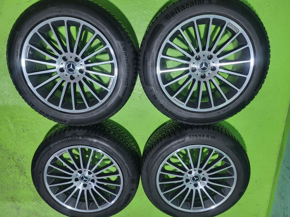 19 5x112 Mercedes  GLC лети джанти 5х112 Мерцедес 235/55/19 Continenta