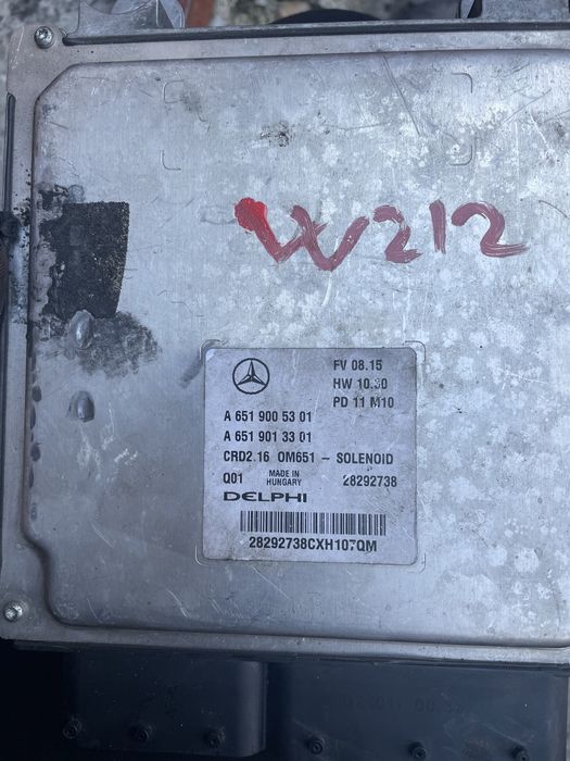 Calculator motor Mercedes w204  w212 e class euro 5 2.2 diesel ECU