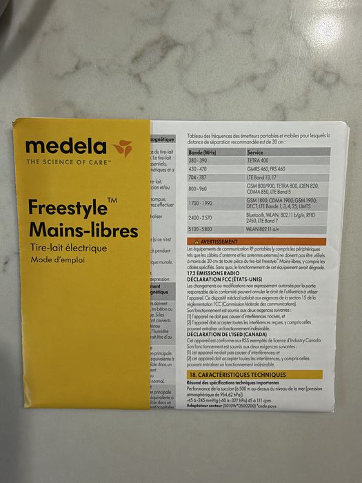 Medela Freestyle Hands-Free – pompă de sân electrică