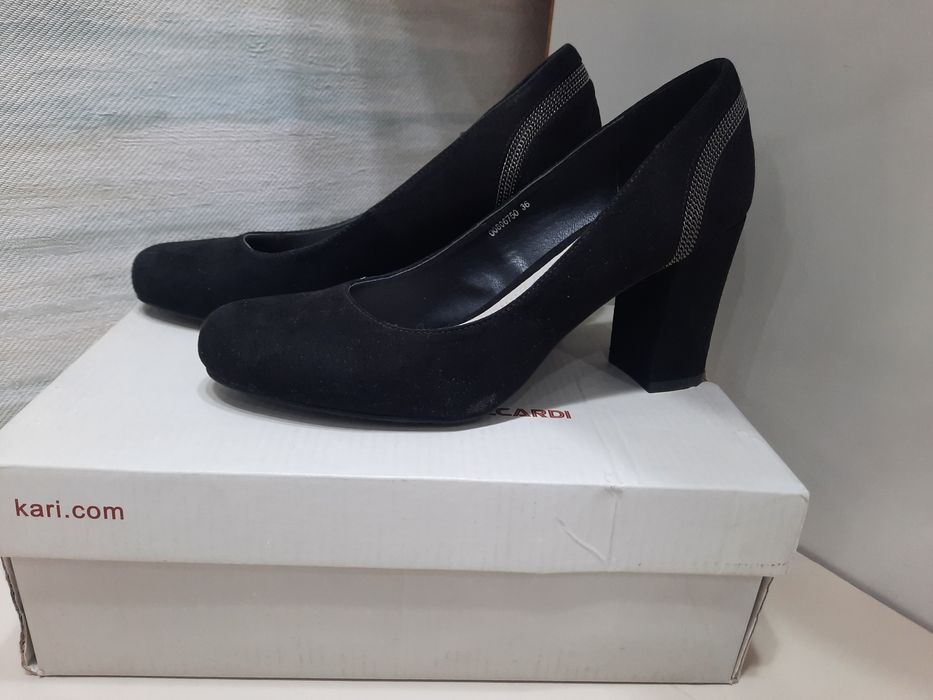 Замшевые туфли, 36