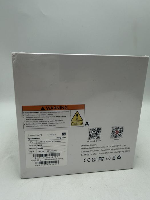 Beelink EQi1 Mini PC W11 Pro, i3-1220P Sigilat Oferta Pret
