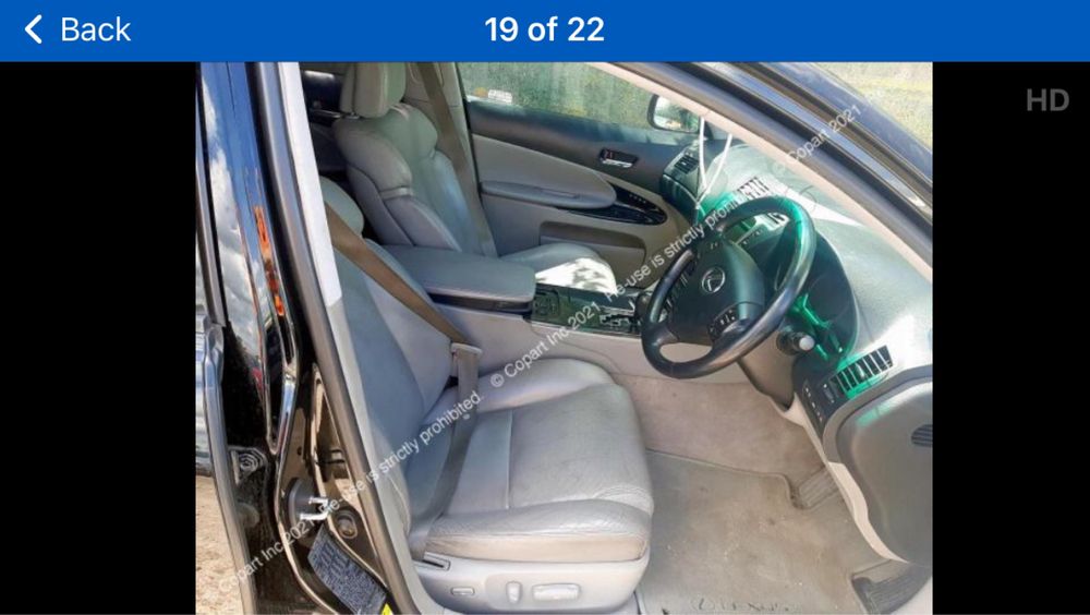 Lexus GS 300 2007 НА ЧАСТИ