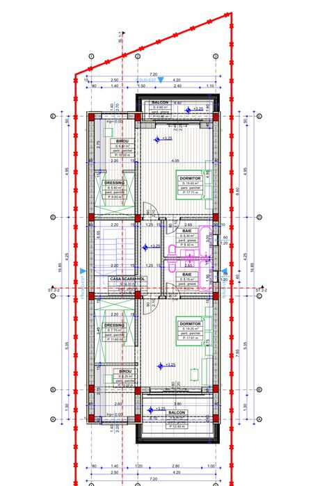 Vand teren plus autorizatie construire casa S+P+2