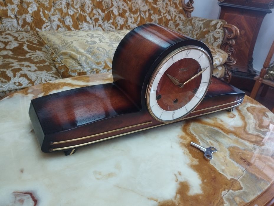 Ceas de semineu nemțesc Westminster anii 50