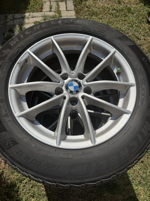 Roti pt Bmw 225/60/17 anvelope Michelin iarna