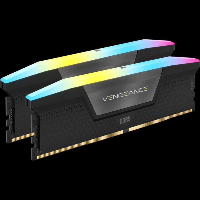 Corsair Vengeance RGB DDR5 RAM 64GB (2x32GB) 6400MHz CL32