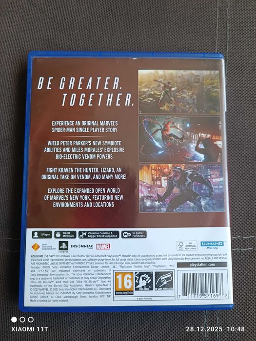 ...Spider-man PS5...