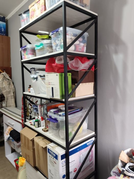 Стеллаж неразборный