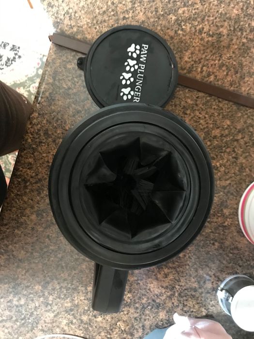 Лапомойка Paw Plunger чёрный