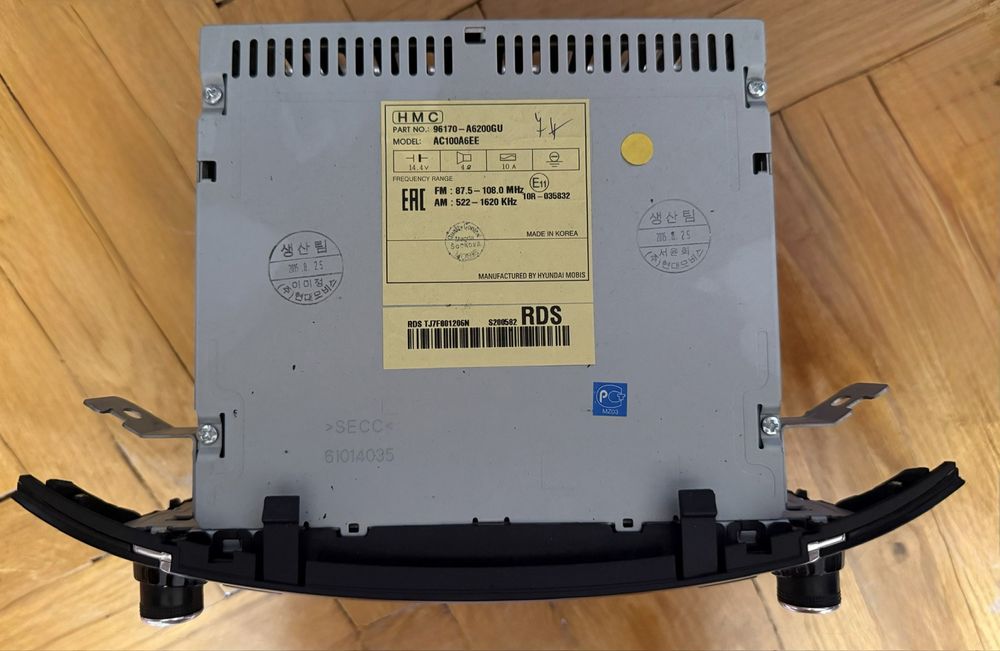 Radio CD MP3 original Hyundai i30 GD