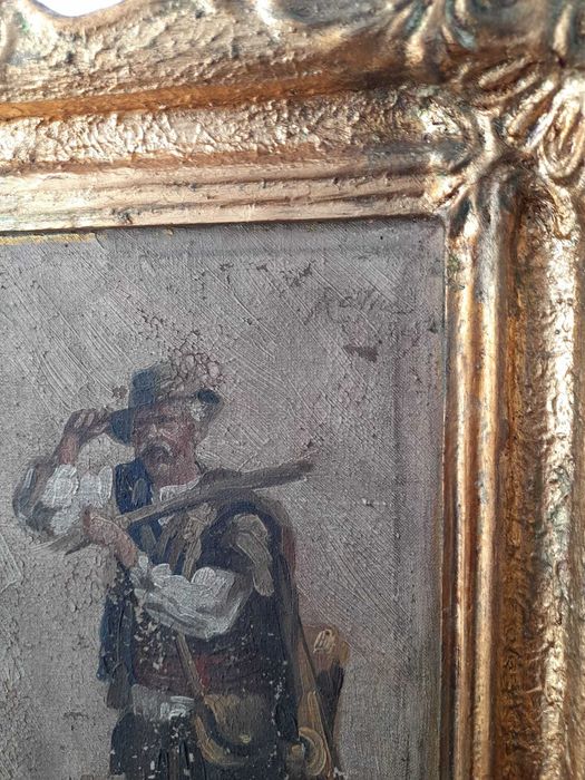 Tablou in ulei interbelic