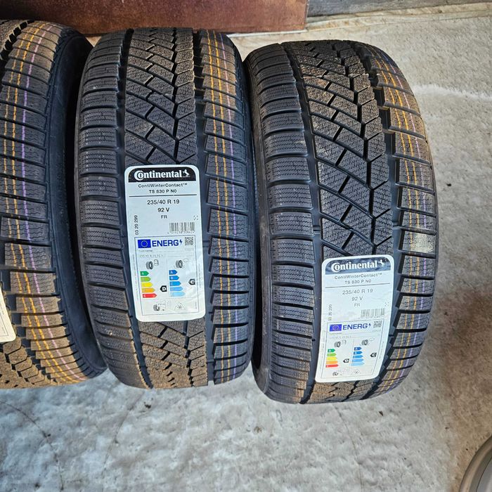 4 Нови зимни гуми 235/40R19 Continental WinterContact TS830P NO FR 92V