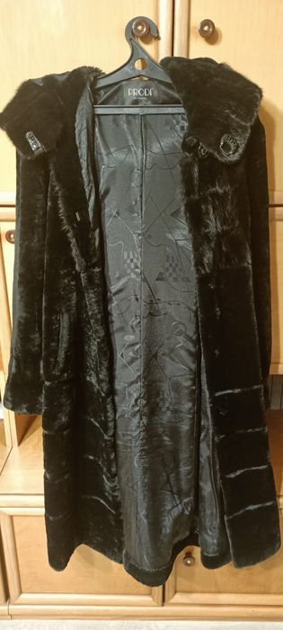 Мутоновая шуба 54р