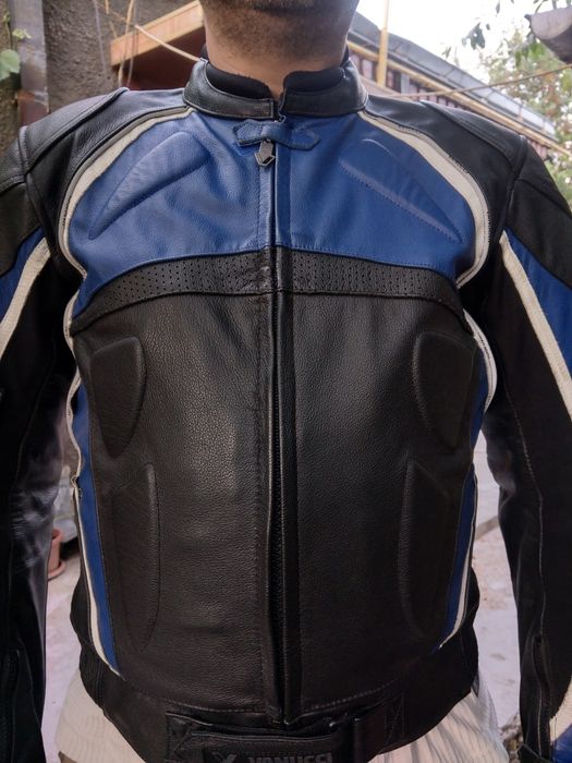 Vanucci, geaca moto din piele, marimea 48