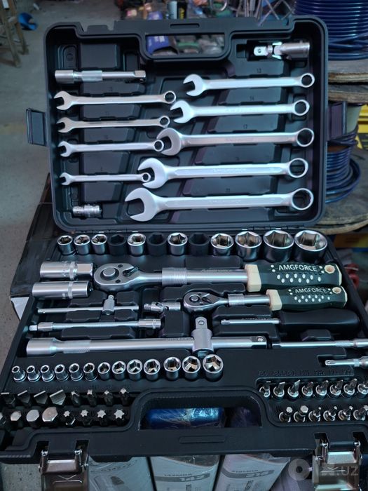 Nabor AMGFORCE 142+4psc trshotka uzayib kalta boladi 72zupp