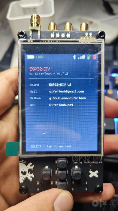 ESP32-DIV V2 Hackers' Toy (esp32 div v2)