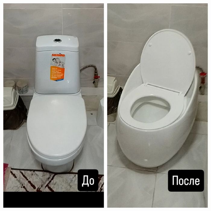 Раквина унитаз қондырамыз