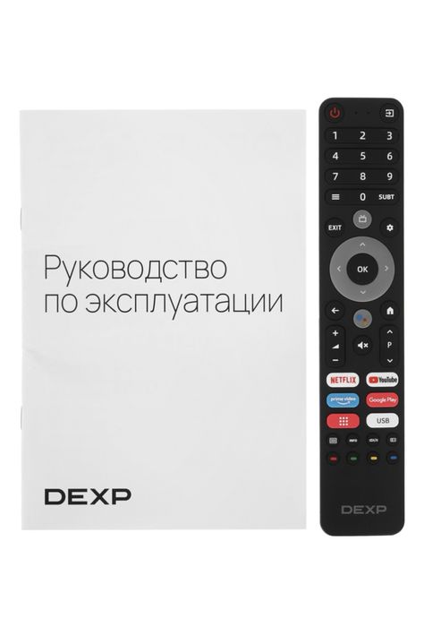 Телевизор DEXP A431 109 см серый