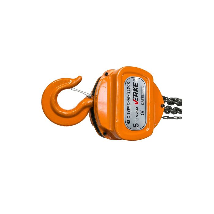 Macara, palan manual cu lant 5000 kg, 5 tone Verke