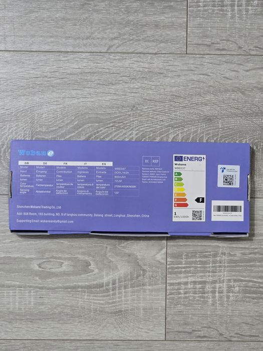 Set 2 lămpi LED WOBANE pentru dulap – Reîncărcabile, dimabile