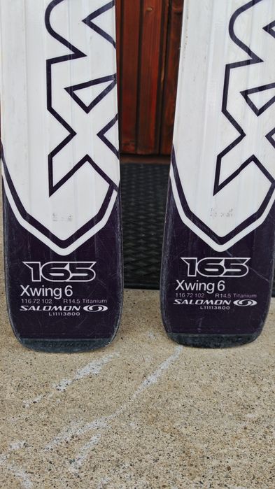 Schiuri Salomon X wing 6, 165 cm, 15 radius, ,