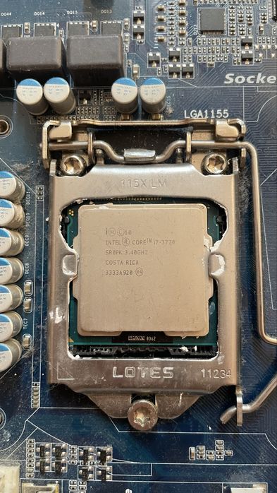 Материнский плата1155 + 16гб озу+процессор