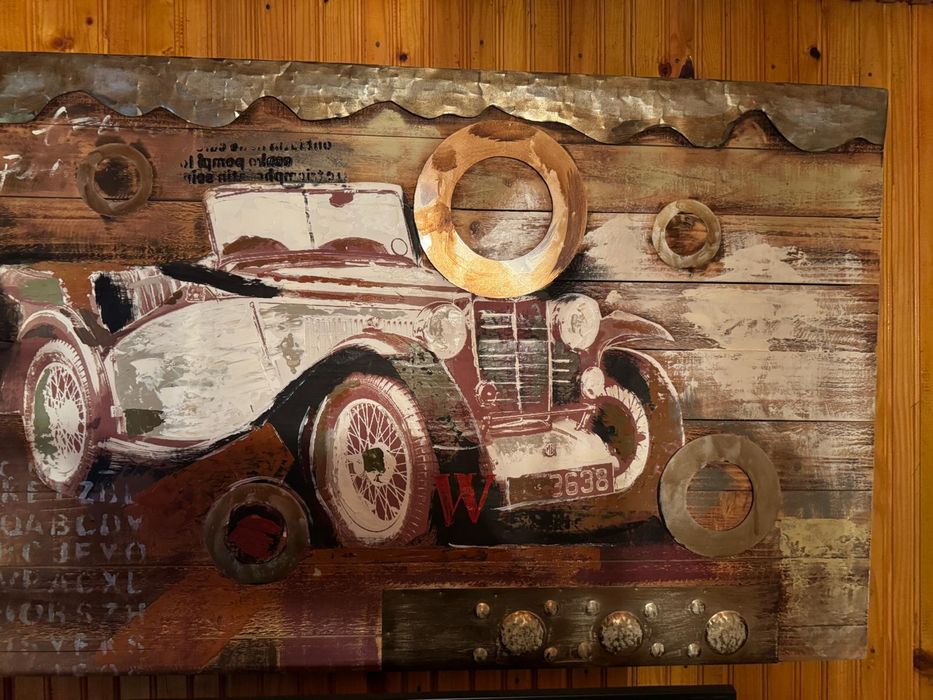Tablou industrial vintage 120 x80